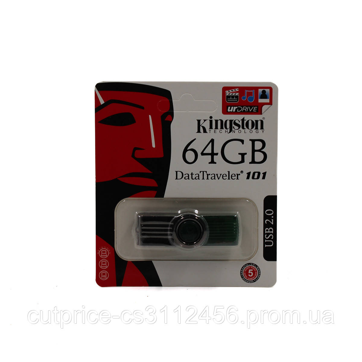 USB Flash Card 64GB KING флешнакопичувач (флешка) (1000)