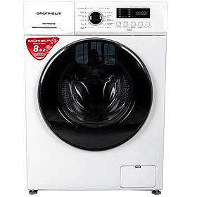 Пральна машина Grunhelm GWS-FN812D1WB 8 кг 1200 об./хв автомат фронтальне завантаження