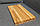 Дерев'яна накладка-підлокітник (400х400) прозорий лак, фото 5