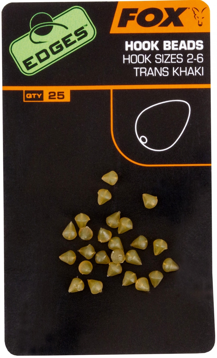 Гумові намистини на гачок Fox Edges Hook Bead Size 7-10, фото 1