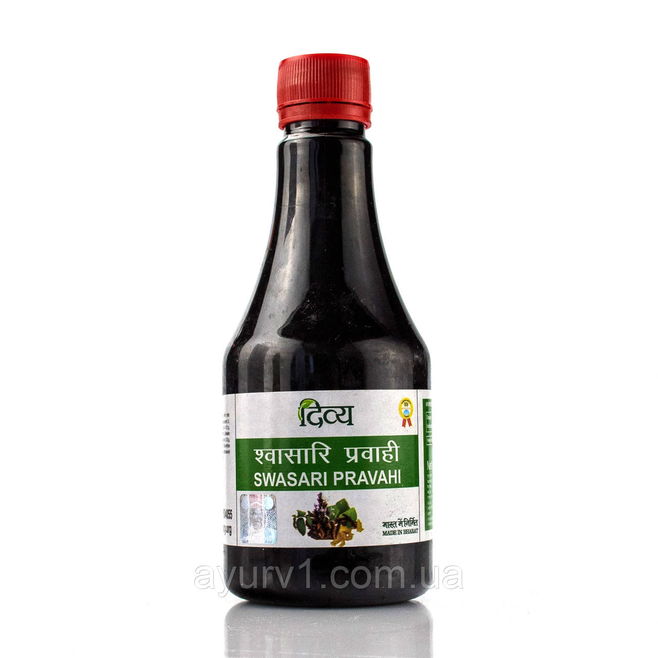 Свасарі сироп-астма, кашель, бронхіт Divya Pharmacy/Patanjali 250 ml