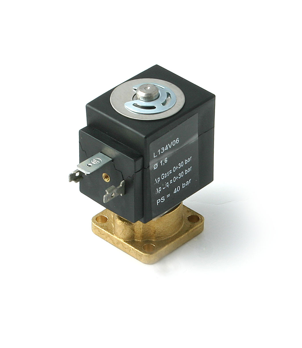 Клапан підкачки соленоїдний Sirai двухходовой 230В / 50 - отв. Ø 1,6 - вітон