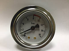 Круглий манометр 60мм 15 атмосфери