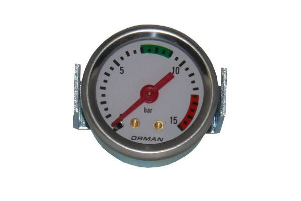 Манометр для кавомашини 40 мм 15 бар, фото 1