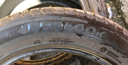 Шины б у 225 55R17 HANKOOK WINTER I*CEPT evo 2, фото 4