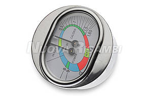 Манометр на 2 шкали 0-2,5 / 0-16 бар - 1/8M - Ø 70мм - основа Ø63мм, для кавомашини RANCILIO / PROMAC / SPAZIALE, фото 1