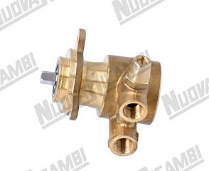 Помпа на 3 болта вихід півмісяць nuert, фото 3