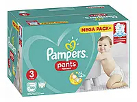 PAMPERS Детские одноразовые подгузники-трусики 3 размер (120 шт)