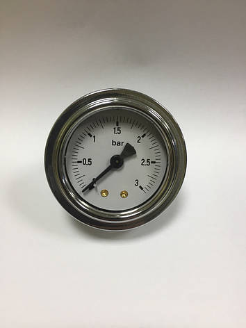 Круглий манометр 60 мм 3атм, фото 1