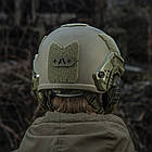 Нашивка група крові +A+ наскрізна Laser Cut Ranger Green M-Tac, фото 4