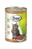 Консервы для кошек Dax Птица 415 г