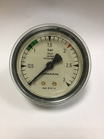 Круглий манометр 3атм 62 G.1 / 4, фото 1