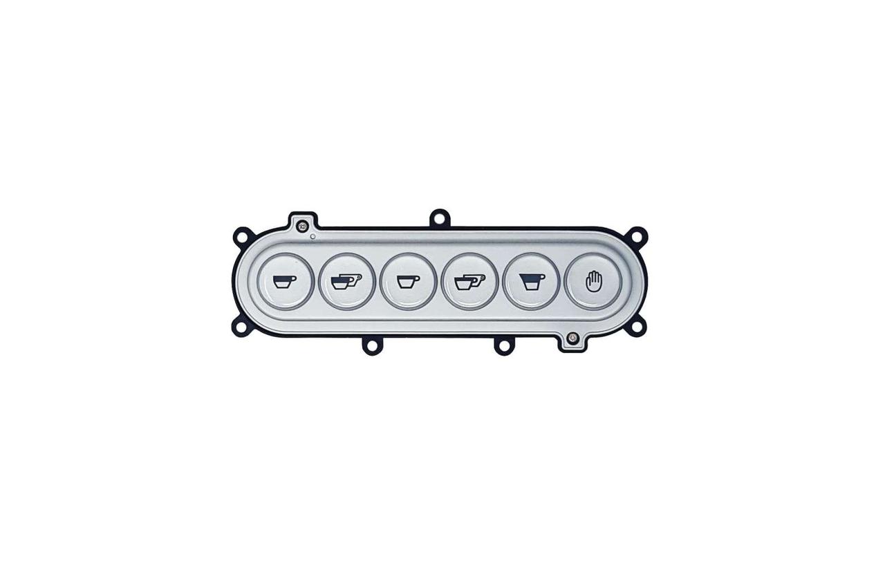 Кнопкова панель на 6 кнопок Brasilia Opus 14 пін