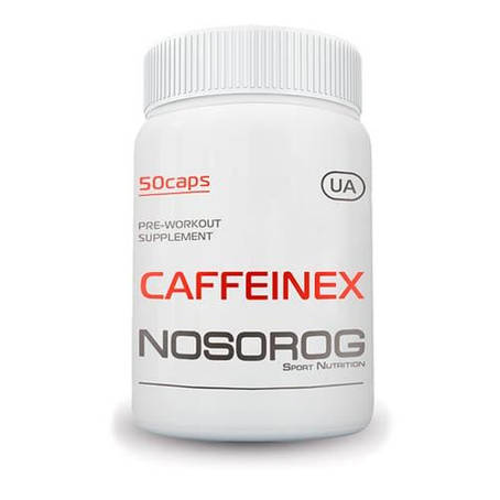 Кофеин Nosorog Caffeinex 50 caps, фото 1