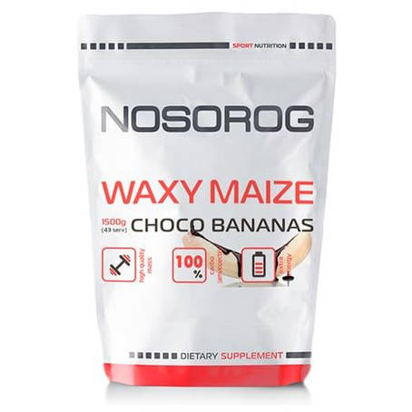 Амілопектин Nosorog Waxy Maize (Choco Bananas) 1500 g, фото 1