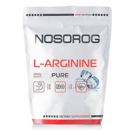 Аргінін Nosorog L-Arginine 200 g, фото 1