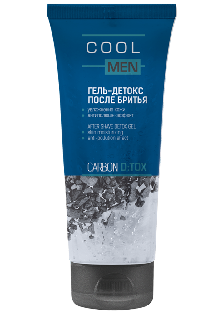 Гель-детокс після гоління Cool Men Detox Carbon 200 мл