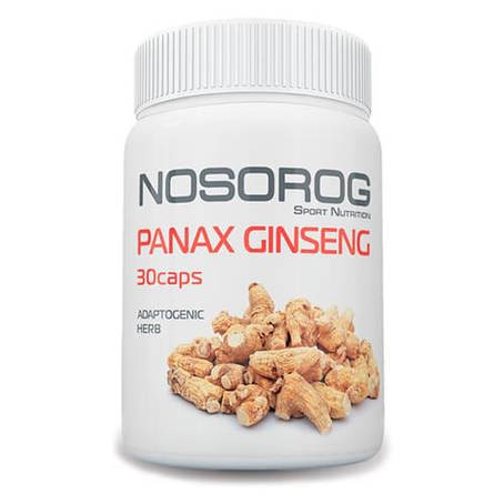 Екстракт женьшеню Nosorog Panax Ginseng 30 caps, фото 1