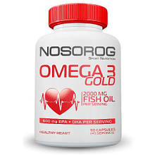 Жирні кислоти Nosorog Omega 3 Gold 1000 mg 90 caps