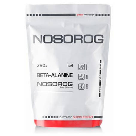 Бета аланін Nosorog Beta-Alanine 250 g, фото 2