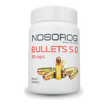 Передтренувальний комплекс Nosorog BULLETS 5.0 30 caps