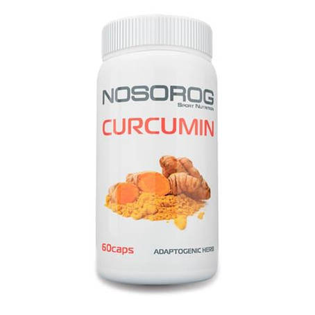 Екстракт куркуми у капсулах Nosorog Curcumin 60 caps, фото 1