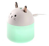 Увлажнитель котик Мини Арома-диффузор Humidifier Meng Chong USB ультразвуковой №R11110