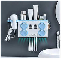 Подставка для зубных щеток MULTIFUNTIONAL TOOTHBRUSH RACK ART-0367 №R11374
