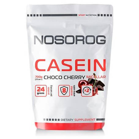 Міцелярний казеїн Nosorog Micellar Casein (Choco Cherry) 700 g, фото 2