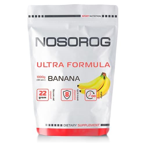 Багатокомпонентний протеїн Nosorog Ultra Formula (Banana) 1 kg