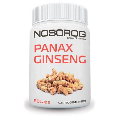 Екстракт женьшеню Nosorog Panax Ginseng 60 caps, фото 1