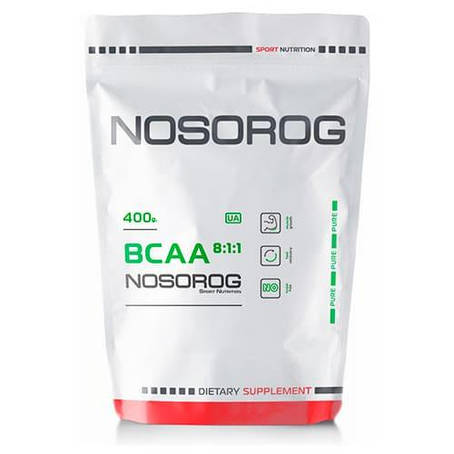 БЦАА Nosorog BCAA 8:1:1 400 g, фото 1