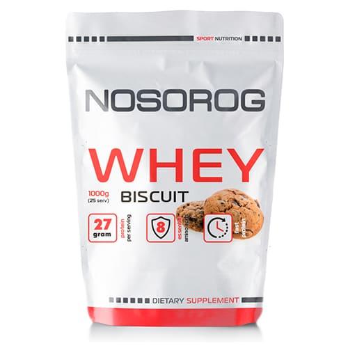 Сироватковий протеїн Nosorog Whey (Biscuit) 1 kg