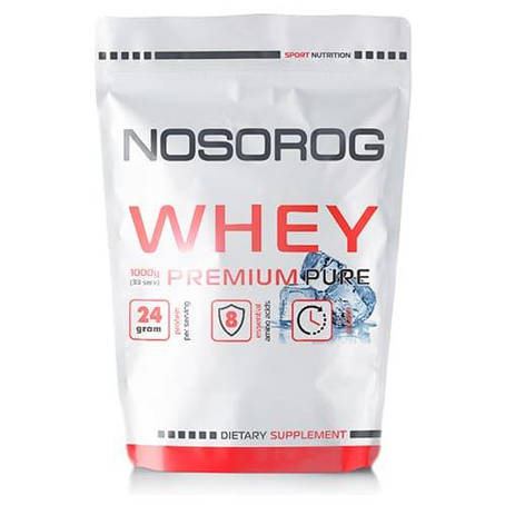 Сироватковий протеїн Nosorog Premium Whey 1 kg, фото 2