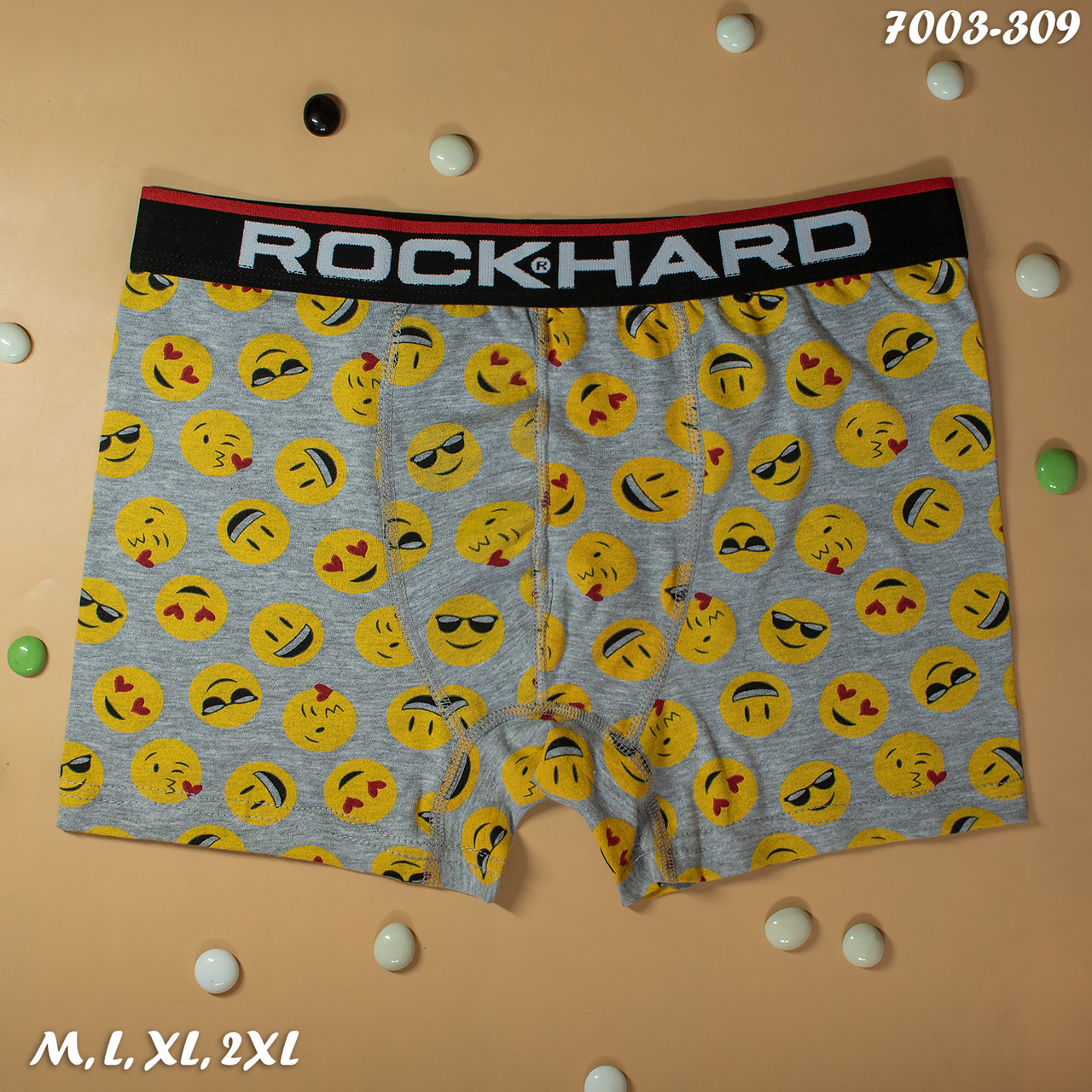 Труси чоловічі боксери RockHard Туреччина XL ha 1 шт.