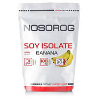 Соєвий протеїн ізолят Nosorog Soy Isolate Protein (Banana) 1 kg