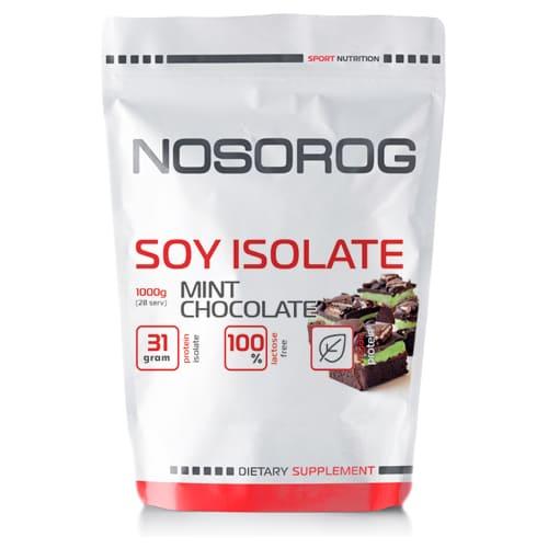 Соєвий протеїн ізолят Nosorog Soy Isolate Protein (Mint Chocolate) 1 kg