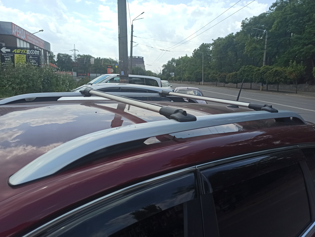Поперечні рейлінги JEEP CHEROKEE 2013 -