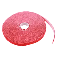 Стяжка-липучка, 12 мм x 10 м, моток, червона EPNew EPNew GTM-1210RDZ