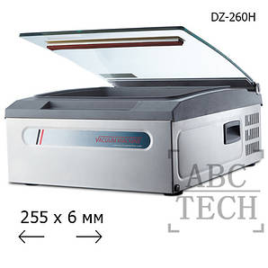 Вакууматор промисловий настільний DZ-260H Вакуумна машина для харчових продуктів Вакууматор Hualian