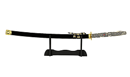 Самурайський меч маклауд очей дракона, японська катана самурай Katana з підставкою
