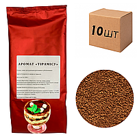 Ящик растворимого ароматизированного кофе с ароматом ТИРАМИСУ (красный), 5кг (в ящике 10 упаковок по 0,5кг)