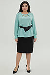 Блузка Олімпік м'ята 50 (101136) 52, фото 2