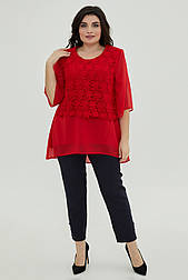 Туніка Кіара червоний 52 (101140)