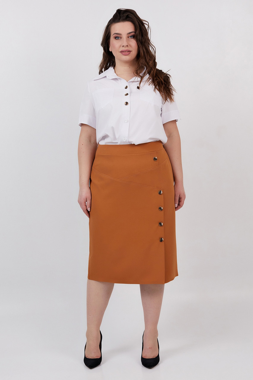 Спідниця Крістен пісочний 50 (100535) 52, фото 1