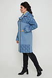 Плащ Версаль джинс 50 (101193), фото 2