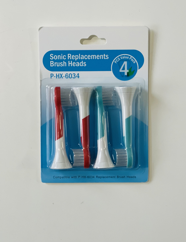 Дитячі насадки для зубної щітки Philips Brushe Heads P-HX-6034