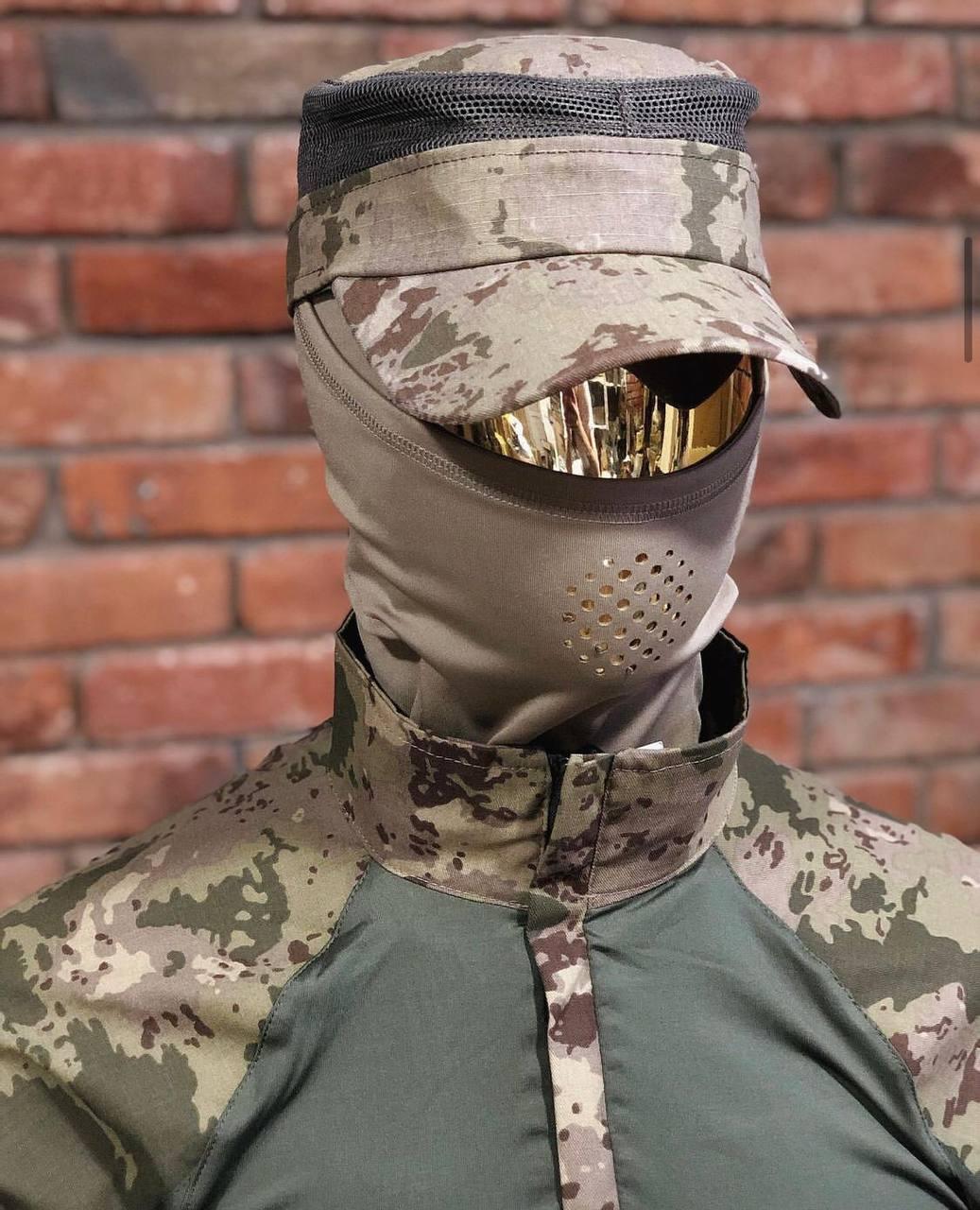 Військова тактична кепка BIKATEX хакі камуфляж