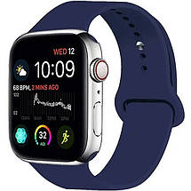 Ремінець силіконовий Smart Watch 42/44 mm Ремінці для розумних годинників Браслет для жіночих і чоловічих смарт-годинників, фото 5