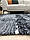 Килим в скандинавському стилі Oslo чорно-сірий, ручна робота, фото 5